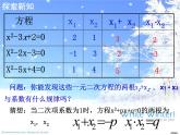 人教版数学九年级上册 21.2.4一元二次方程的根与系数的关系(12张PPT)