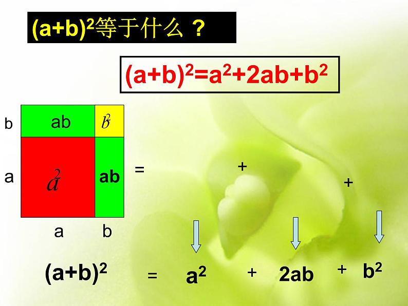 人教版数学八年级上册课件：14.2.2完全平方公式第一课时（33张PPT）05