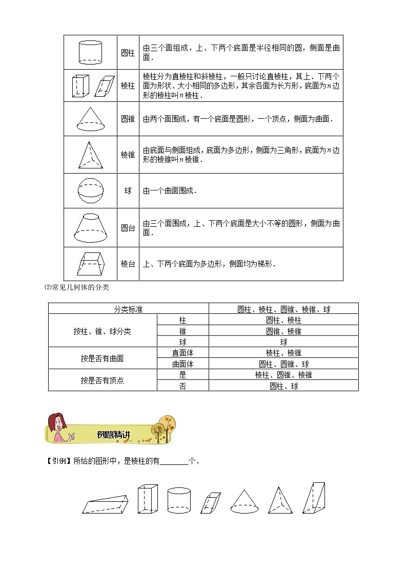 【精品讲义】初一数学上册秋季班培优 第9讲 图形的认识初步.教师版第3页