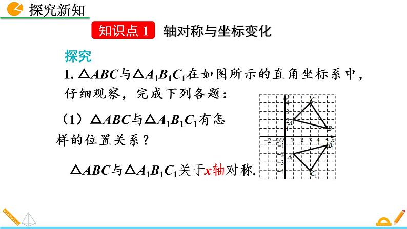 3.3《 轴对称与坐标变化》课件04