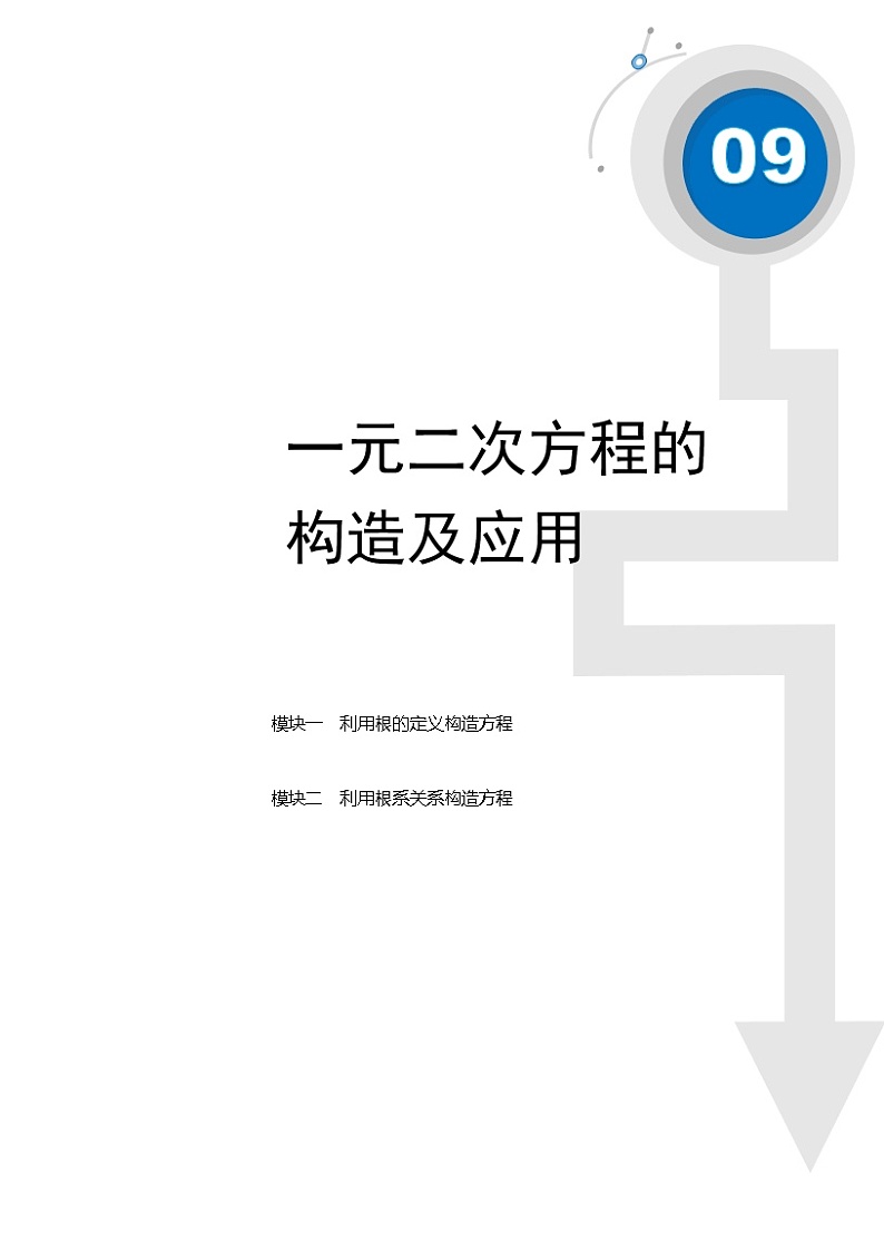 (最新)初三数学上册班培优讲义..直升班第05讲  一元二次方程的构造及应用（学生版）01