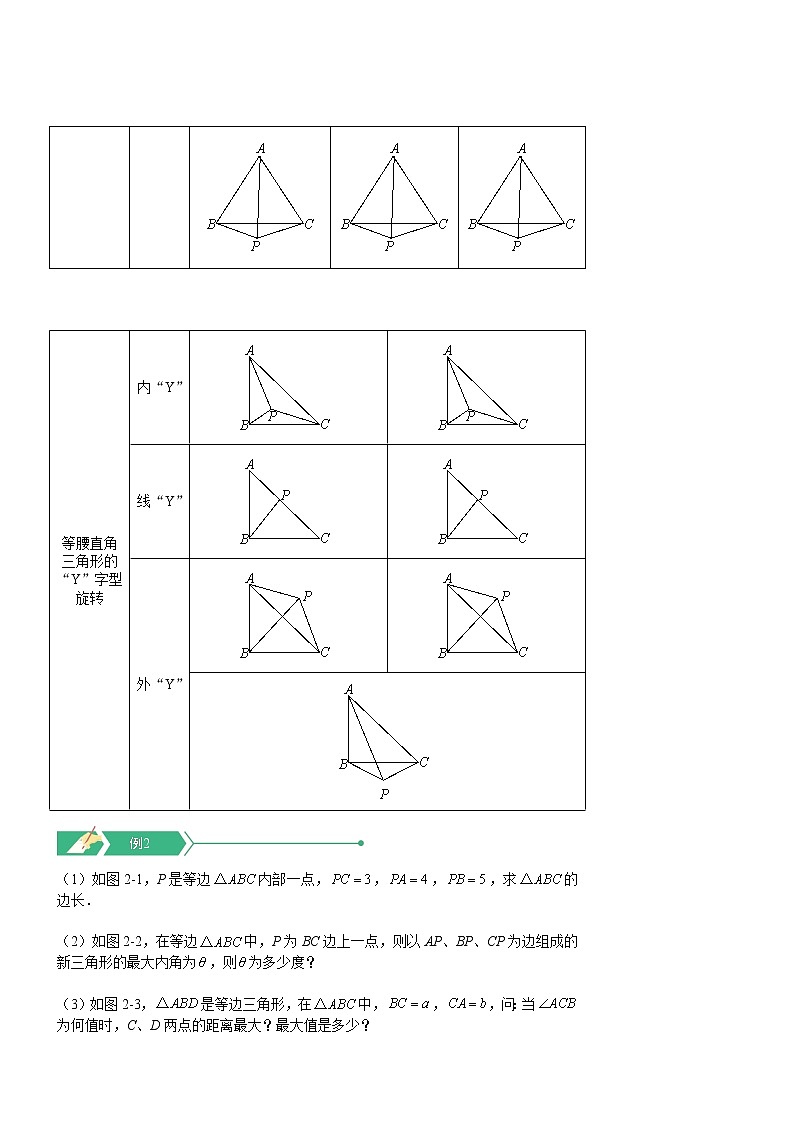 (最新)初三数学上册班培优讲义..直升班第19讲  几何变换之旋转（二）（学生版）03