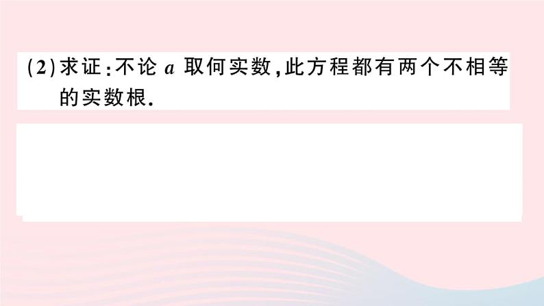 （安徽专版）九年级数学上册第21章一元二次方程21.2解一元二次方程2公式法课件（新版）新人教版07