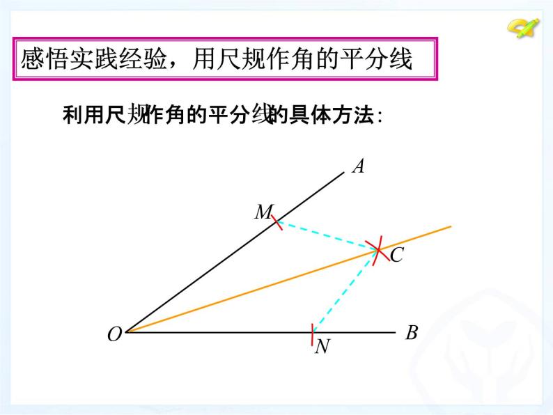 人教版八年级上册 数学 课件 12.3角平分线的性质(共16张PPT)07