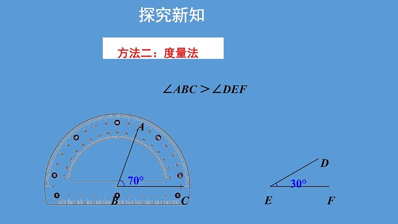 人教版七年级数学上册 4.3.2 《角的比较与运算》 课件(共31张PPT)06