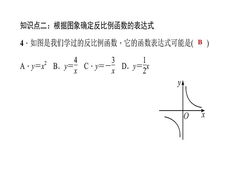 2020年北师大版九年级数学上册课件：6.2 反比例函数的图象与性质 第1课时 反比例函数的图象08