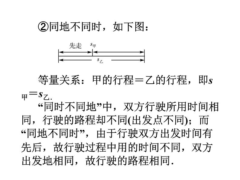 2020北师大版数学七年级上册同步教学课件：5.6用一元一次方程——追赶小明 (共20张PPT)08