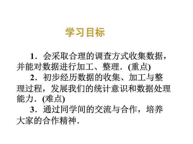 2020北师大版数学七年级上册同步教学课件：6.1数据的收集 (共13张PPT)02