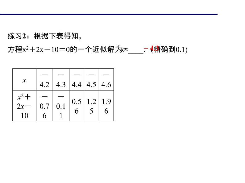 2020年北师大版九年级数学上册课件：2.1 认识一元二次方程 第2课时 一元二次方程的解04