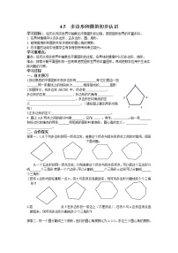 初中数学北师大版七年级上册4.5 多边形和圆的初步认识学案及答案