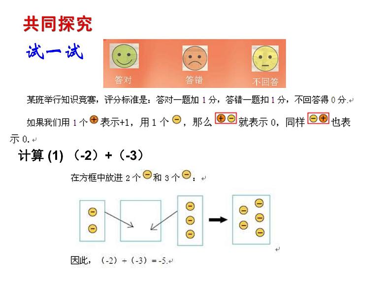 2020北师大版数学七年级上册同步教学课件：2.4有理数的加法（1） (共15张PPT)05