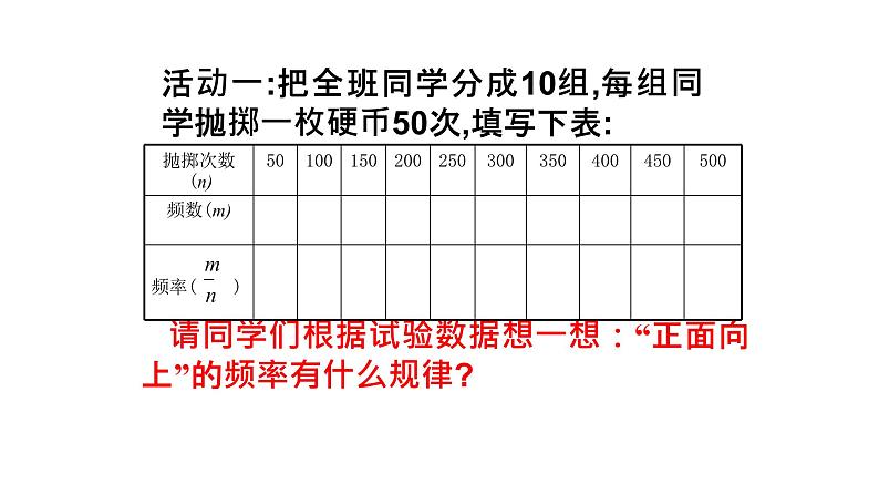 浙教版九年级数学上册教学课件：2.3 用频率估计概率 （共26张PPT）08