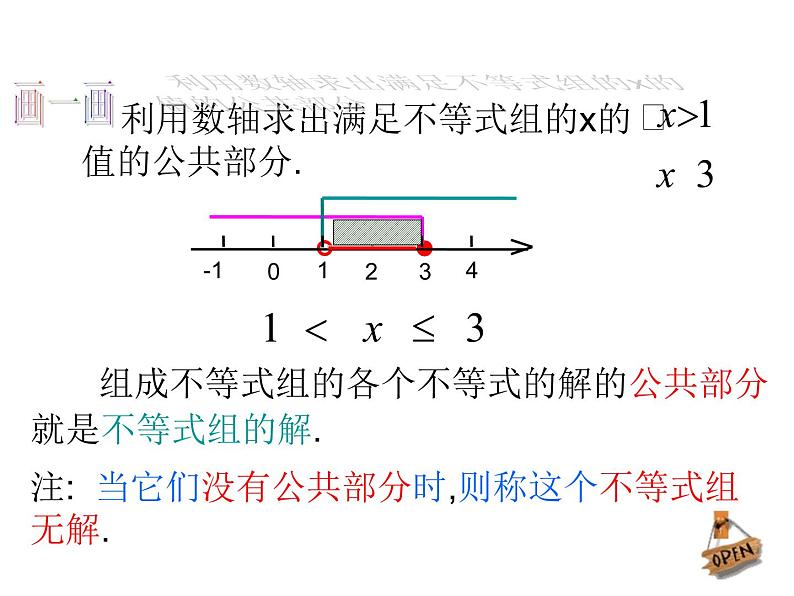 浙教版八年级数学上册课件：3.4  一元一次不等式组 (共17张PPT)06