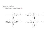 2020年浙教版七年级数学上册：1.2　数轴 (共19张PPT)（含答案）