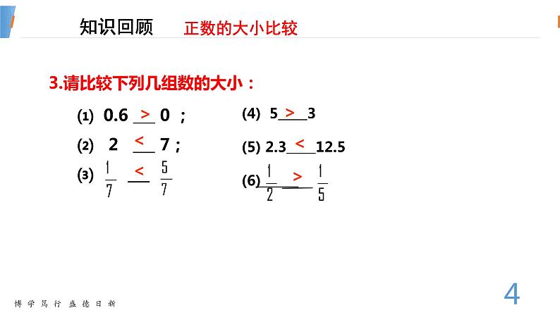 数学湘教版七年级上册第一章课件PPT-1.3有理数大小的比较04