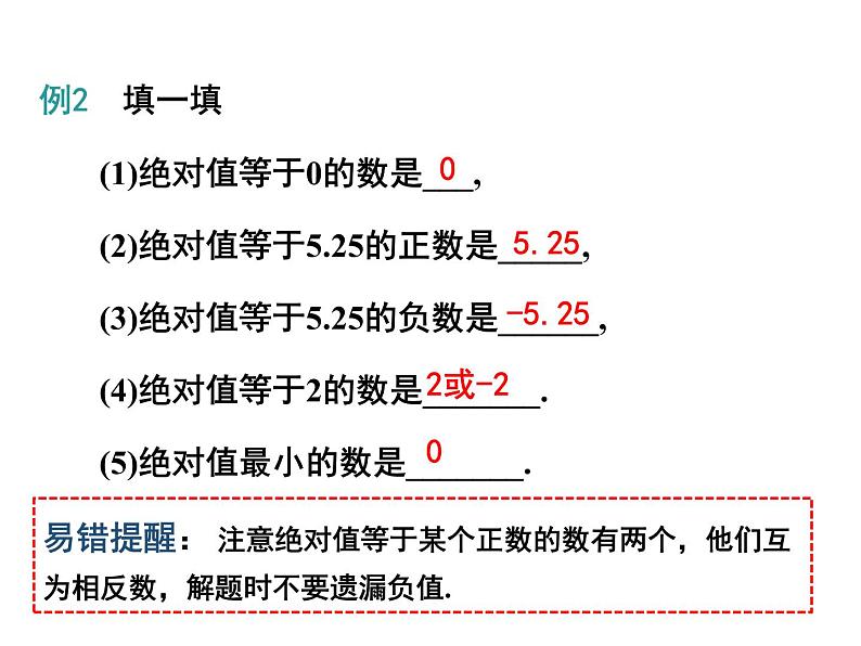 人教版数学七年级上册1.2.4.2有理数比较大小课件第7页