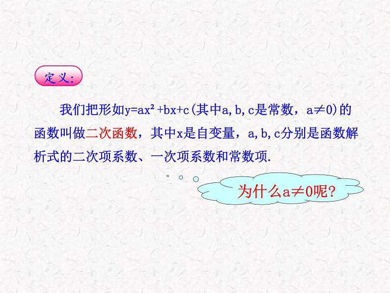 初中数学精品教学PPT课件：22.1.1二次函数（人教版九年级上）07