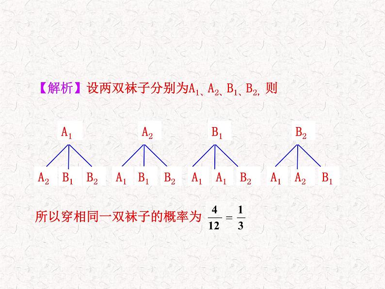 初中数学精品教学PPT课件：25.2  用列举法求概率(第2课时)（人教版九年级上）08