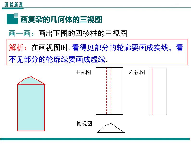5.2 第2课时 复杂图形的三视图 PPT课件第4页
