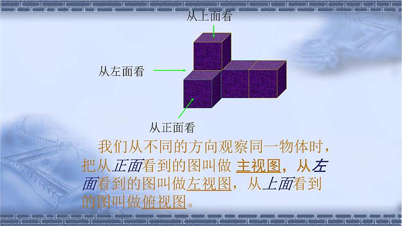 北师大七年级数学上册：1.4从不同方向看 课件02