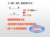 北师大七年级数学上册：4.1线段、射线、直线共19张PPT