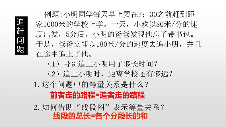 北师大七年级数学上册：5.6应用一元一次方程——追赶小明38张PPT03