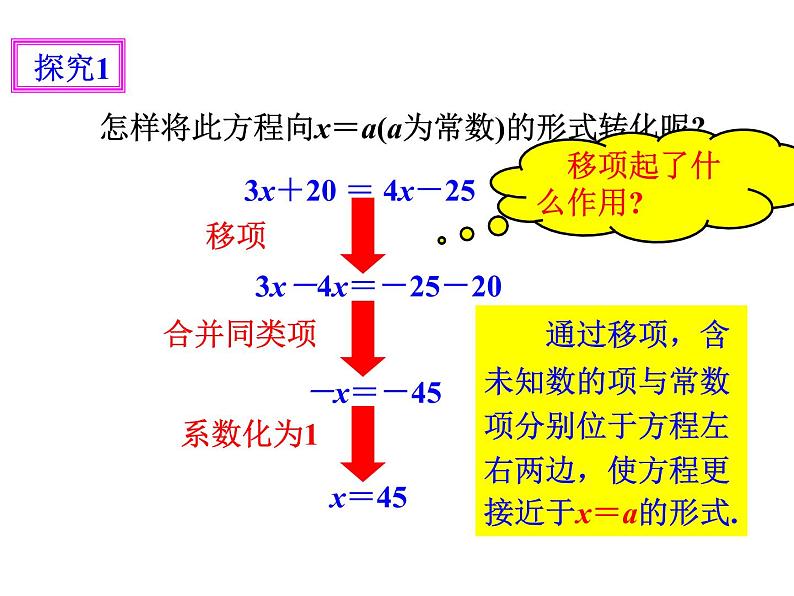 3.2解一元一次方程（一）——合并同类项与移项（2）_PPT07