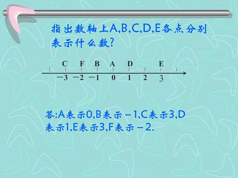 北师大版数学七年级上册2.2 有理数--数轴_课件第8页