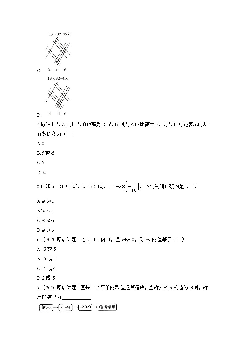 人教版数学七年级上册1.4《有理数的乘除法》同步练（12份 有答案）02