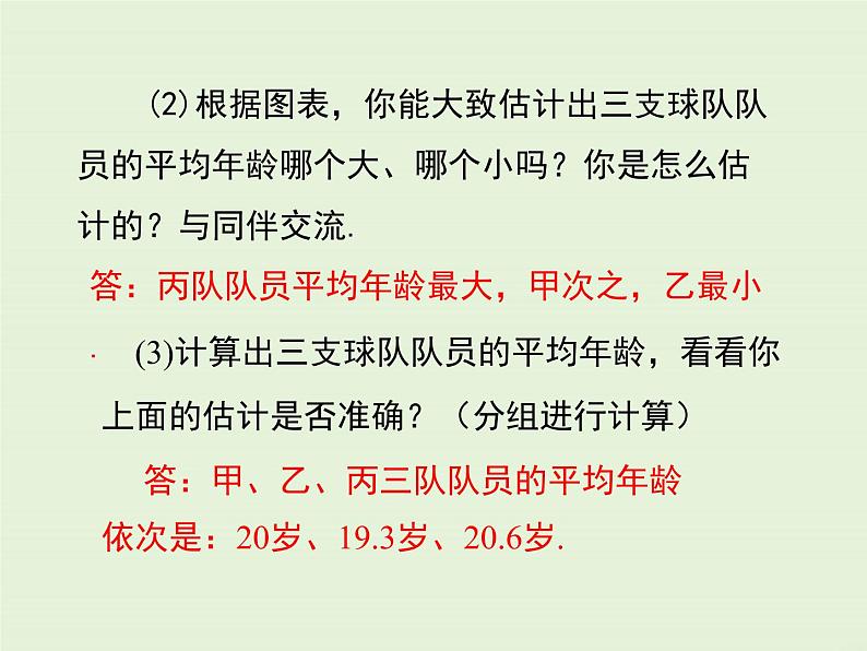 6.3  从统计图分析数据的集中趋势 课件08