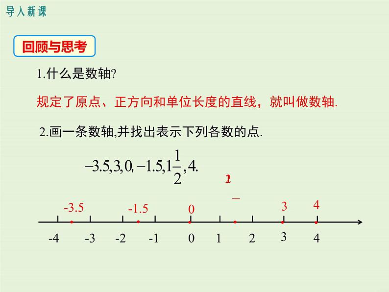 2.2.2 在数轴上比较数的大小  PPT课件第3页