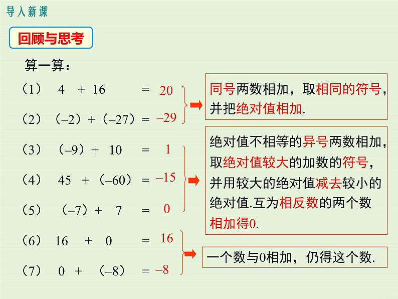 2.7 有理数的减法  PPT课件03