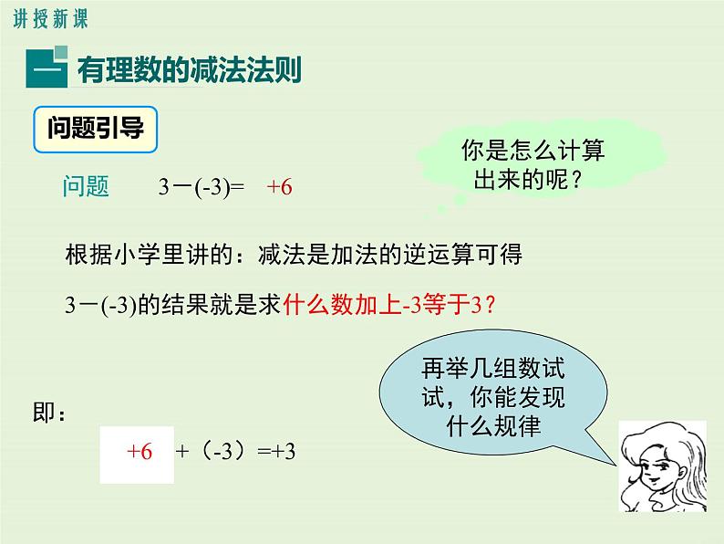 2.7 有理数的减法  PPT课件05