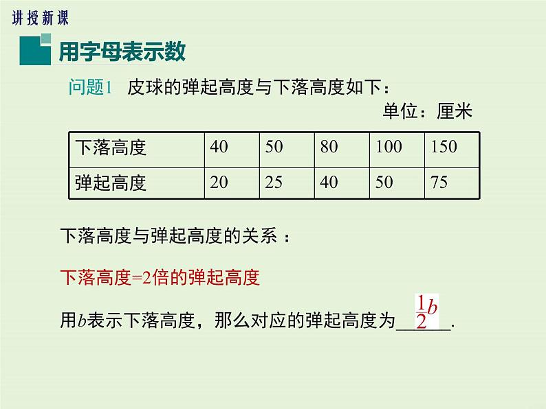 3.1.1 用字母表示数  PPT课件04