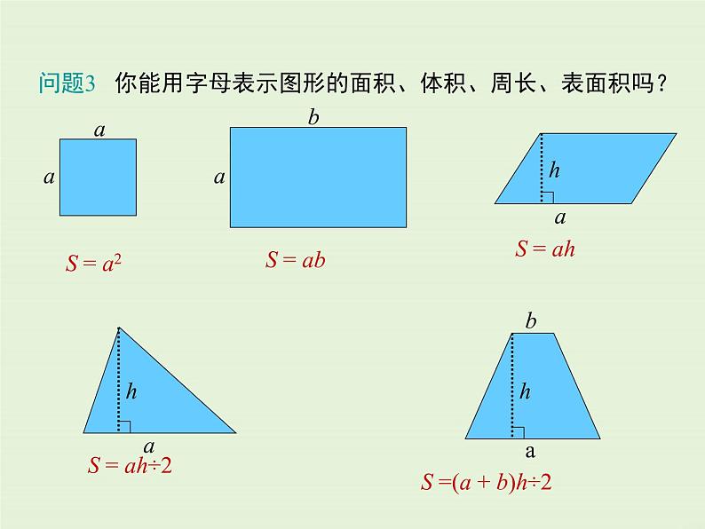 3.1.1 用字母表示数  PPT课件第6页