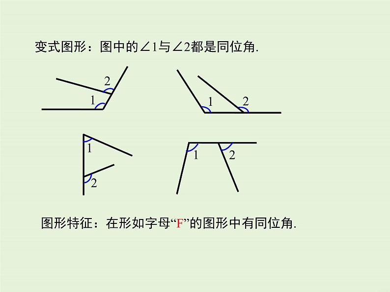 5.1.3 同位角、内错角、同旁内角  PPT课件08