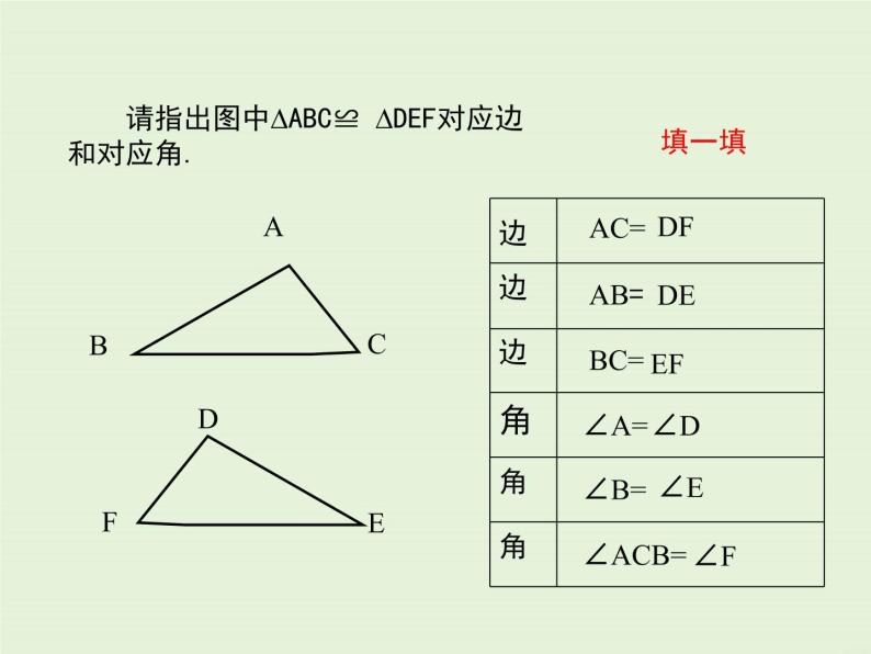 13.2.1 全等三角形 13.2.2 全等三角形的判定条件  PPT课件05
