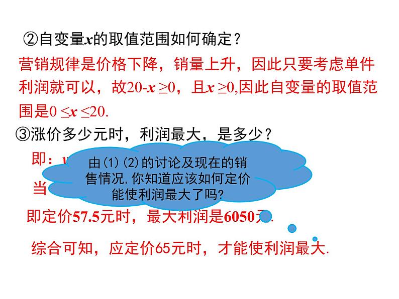 (人教版)2020年九年级数学上22.3.2《商品利润最大问题》ppt课件08