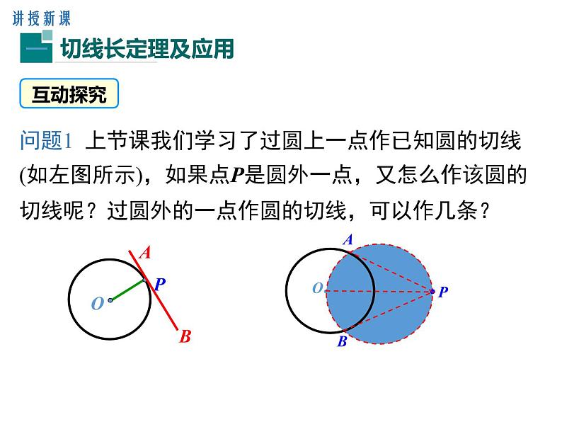 (人教版)2020年九年级数学上24.2.2.3《切线长定理》ppt课件04