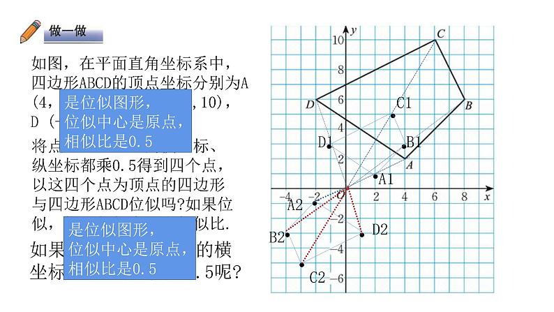 北师大版九年级数学上册课件 4.8 图形的位似第2课时共12张ppt第3页