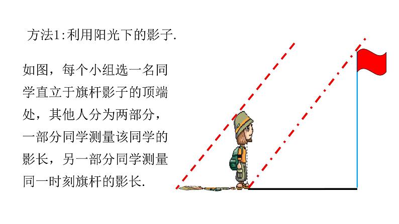 北师大版九年级数学上册课件 4.6利用相似三角形测高共18张ppt第3页