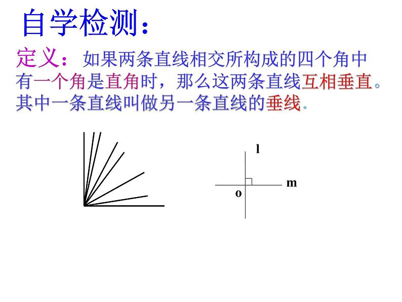 北师大版七年级数学下册课件：2.1两条直线的位置关系(2)(共22张PPT)第5页