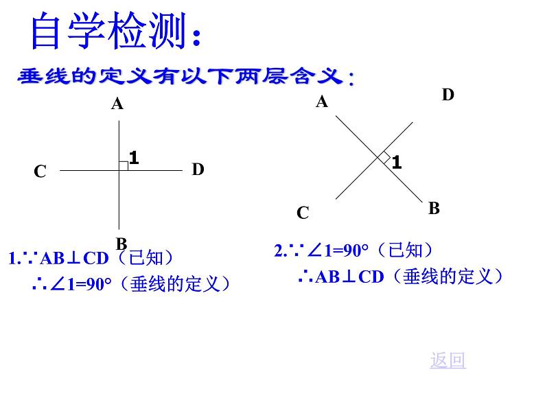 北师大版七年级数学下册课件：2.1两条直线的位置关系(2)(共22张PPT)第6页