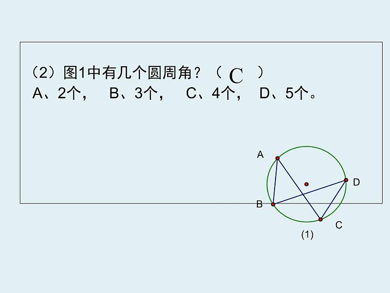 人教版数学九年级上册24.1.4 圆周角的概念和圆周角的定理课件第4页