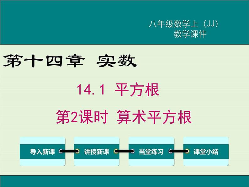 14.1 第2课时 算术平方根 PPT课件01