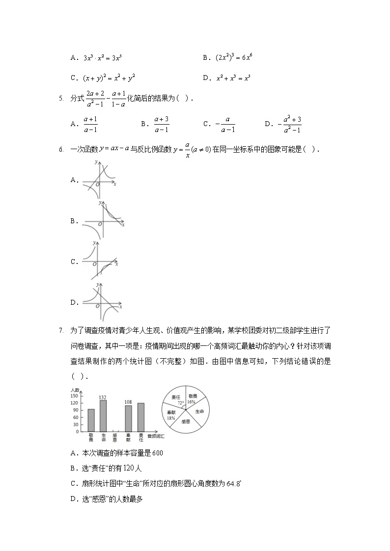 2020年山东省威海市中考数学试卷02