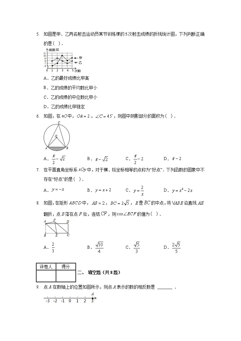2020年湖北省咸宁市中考数学试卷02