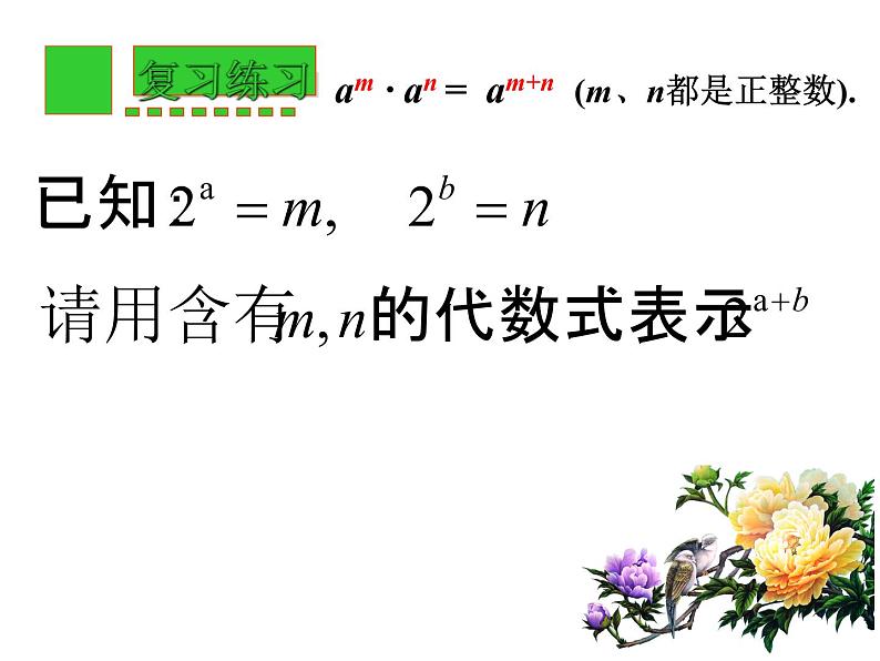 人教版八年级数学上册 14.1.2幂的乘方课件（23张）第4页