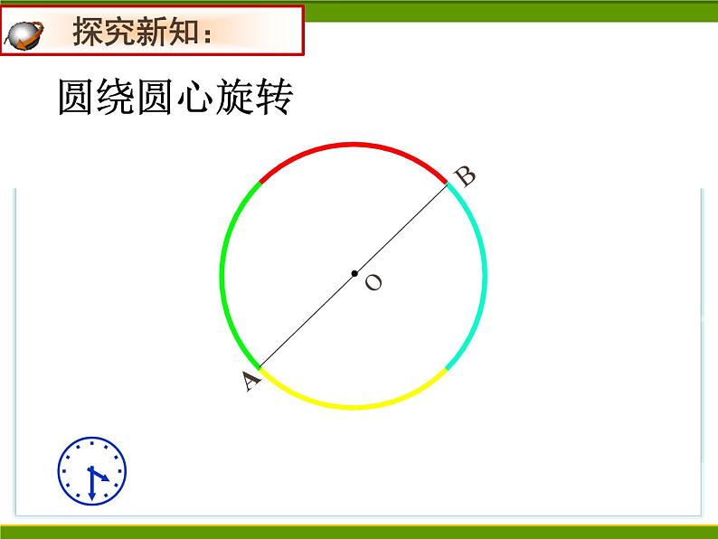 人教版数学九年级上册24.1.3弧、弦、圆心角课件04