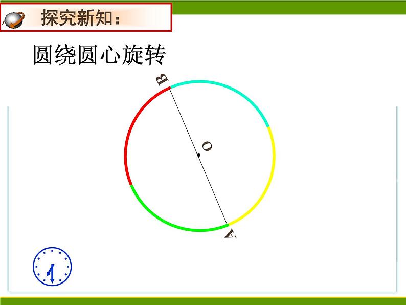 人教版数学九年级上册24.1.3弧、弦、圆心角课件05